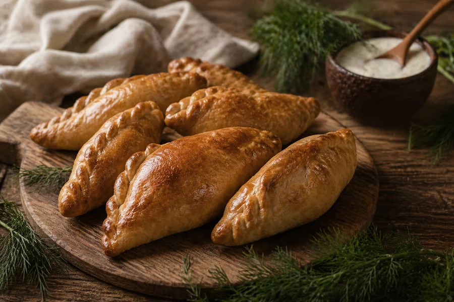 Kibinai: The Karaim Meat Pastries from Trakai - detail photo 3