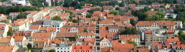 Klaipeda harbour and old town Lithuania