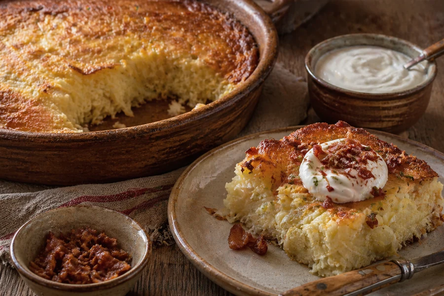 Kugelis: The Baked Potato Pudding of Lithuanian Sunday Lunches - detail photo 3